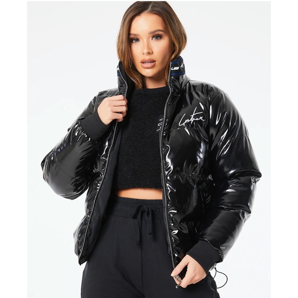 Couture Club REVERSIBLE SIGNATURE PUFFER J…